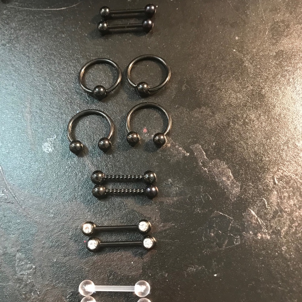 Black Nipple Jewelry